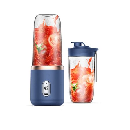 Juice Extractor Håndblender BLÅ 2 KOPPER 2 KOPPER