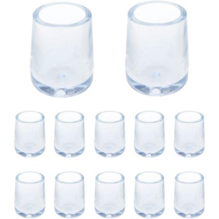 12 st 12 mm innerdiameter silikon stolsbensöverdrag golvskydd