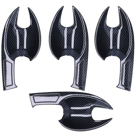 Dørhåndtakbeskyttelse i karbonfiberstil for Mazda CX-3 2016-2018 4 stk