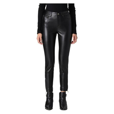 Michael Kors Leather Bukser Sort, Dame Læderbukser