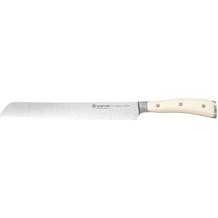 Wüsthof Classic Ikon Brødkniv Hvit 23 cm