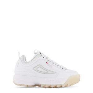 Kids - Fila White Disruptor F Iredescent Sneakers - Trainers - 37 EU - White - Junge