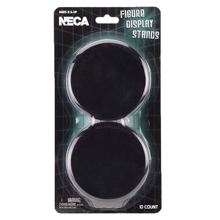 Figur Display Stativ 6"-9" Action Figurer 10st Svart