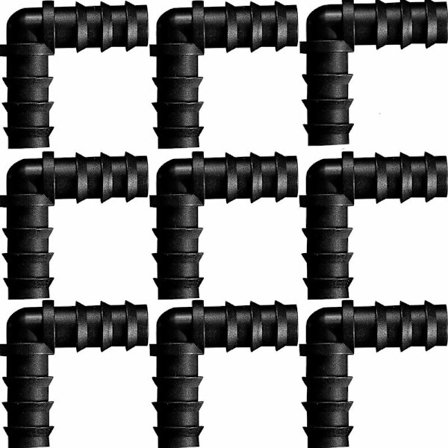 Maitys rörkopplingar för 16 mm bevattningssystem (vinkel)