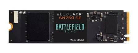WD _BLACK SN750 SE WDBB9J5000ANC - Battlefield 2042 Bundle - SSD - 500 GB - PCIe 4.0 (NVMe)