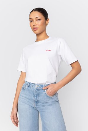 CAMILLA PIHL - Ezra Tee - White SizeXS
