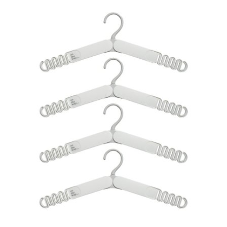 4 STK Sammenfoldelige Tøjbøjler Rejsebøjler Undertøjsholdere