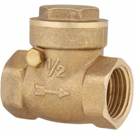 DN15 Messing Tilbakeslagsventil Innvendig Gjenget DN15 1.6Mpa Forhindrer Tilbakestrømning av Vann