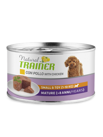 Natural Trainer Cibo Umido Pollo Per Cani Adulti Taglia Piccola