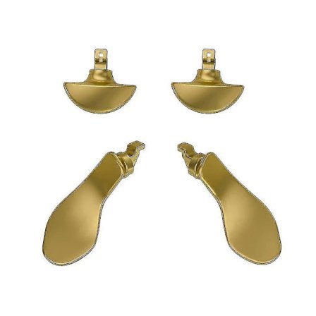 4 stk. Metal Back Key til Ps5- Edge Elite- Håndtag Game Controller Gamepad Back Key