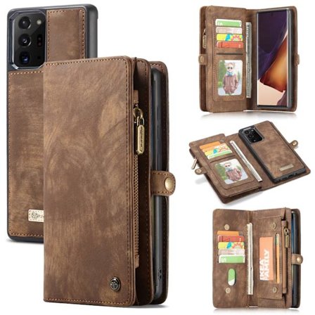 CaseMe Pungetui Multi-Slot Galaxy Note 20 Ultra Brun