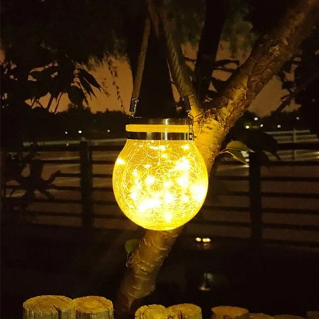 LED Glass Lys Vegglampe VARM HVIT LYS VARM HVIT LYS