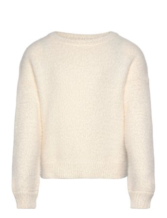 Kognewpiumo L/S Pullover Cp Knt Cream Kids Only