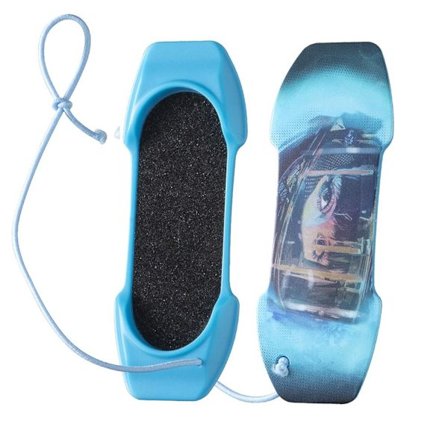 Mini Finger Surfebrett Creative BLÅ MED MØNSTER MED MØNSTER