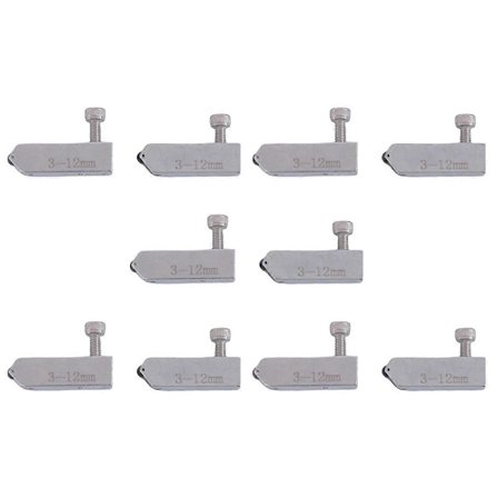 10 stk. udskiftningsskærehoved til alle slags glas Speed T-skærer Kstar Terui