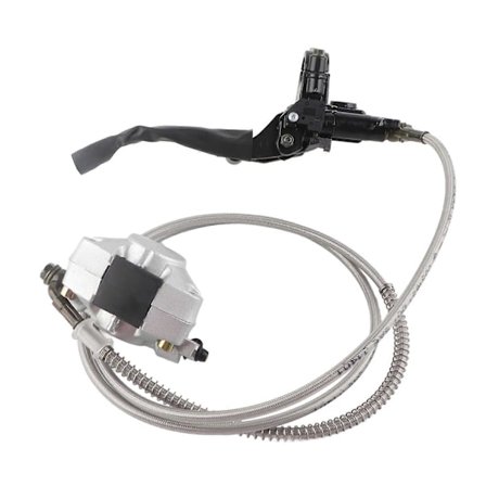 Hydraulisk Bakre Skivbroms Ok System Belägg Passar för 150cc 250cc Fyrhjuling Dirt Bike ATV