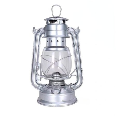19cm Retro Outdoor Camping Parafin Lampe Bærbar lanterne