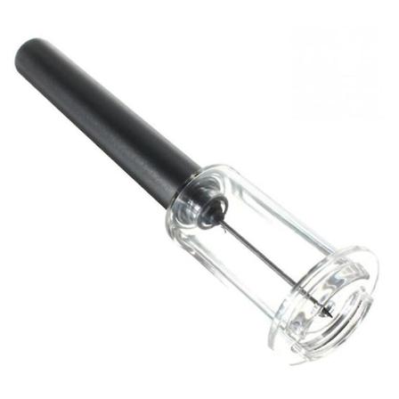 Vinflaskeåbner med Lufttryk Flaskepumpe Rustfrit Stål Stift Korketrækker Værktøj Ølbåbner Korketrækker Kork Outblack2pcs