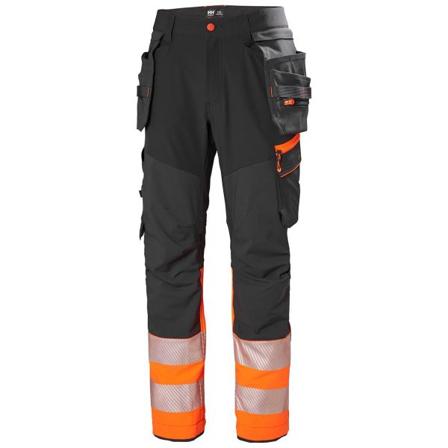 Helly Hansen Workwear ICU BRZ 77500-269 Arbeidsbukse varsel, klasse 1 Hi-Vis oransje, Klær