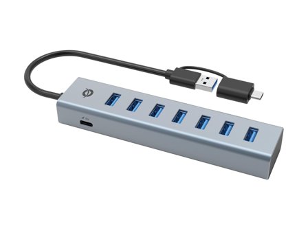 CONCEPTRONIC 7-Port Usb 3.0 Hub, 5Gbps,