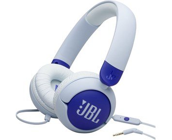 JBL JR320 - Blue - Fyndvara - Barnvänliga hörlurar med säker volym