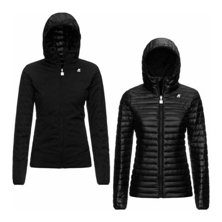 K-Way Jacket , Zwart , Dames , Maat: M