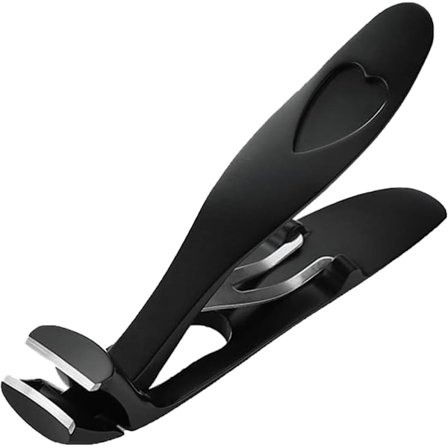 Negleklippere for tykke tånegler, Ergonomisk vinklet hode, negleklipper for eldre, negleklipper