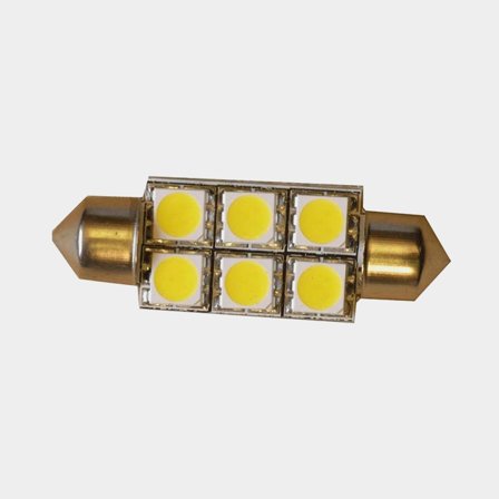 LED Spollampa 44mm 10-30V