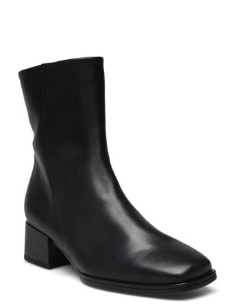 Ankle Boot Shoes Boots Ankle Boots Ankle Boot - Heel Svart Gabor*Betinget Tilbud