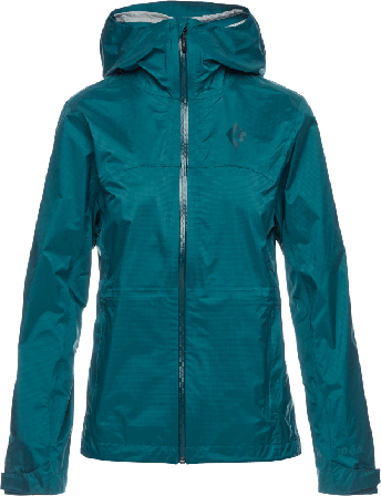 Black Diamond Women's Treeline Rain Shell Women rain jackets Blue S