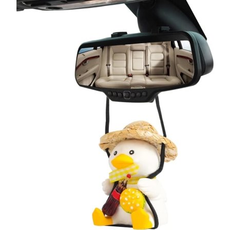 IC Wobbly anka hängande bildekoration heminredning rolig present till kvinna man (burgare)