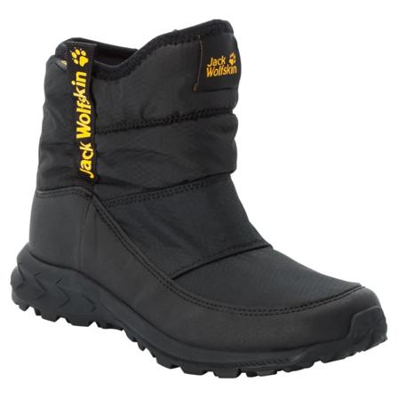 Jack Wolfskin Kids Woodland Texapore Wt Mid Children lined boots Black 30