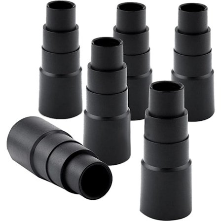 Støvsugeradapter for kraftverktøy, 6 stk Støvsugeradapter Slangetilkobling Støvsuging Redusering