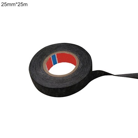 Isolerende Tape Bil Fløjl Brandhæmmende Ikke Brandfarlig Klæbende 25mmx25M