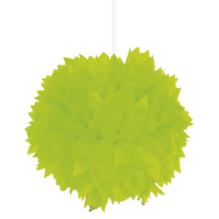 Neon Pompom-koristeet Vihreä