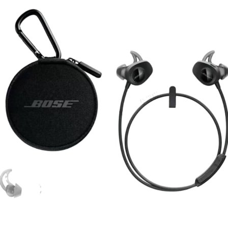 Bose SoundSport Trådløse In-Ear Bluetooth Svettesikre Hodetelefoner svart