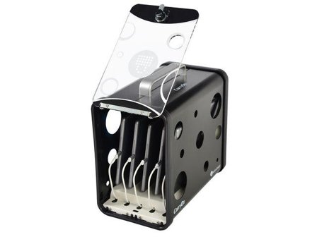 LocknCharge CarryOn lagringsboks - for 5 nettbrett - svart