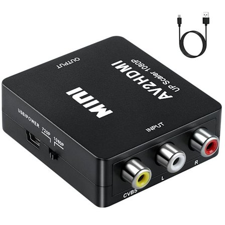 INF RCA till HDMI-adapter / signalomvandlare