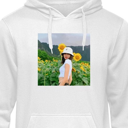 Børne hoodie Lisa Blackpink Solsikker K-pop Idol