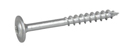 ESSVE 113200 Träskruv WAF, TX25, 5 mm Ø, CorrSeal 70 mm, 100-pack, Infästning