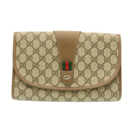 Gucci Vintage, Pre-owned Ophidia Beige, Dames, Maat:ONE Size,Canvas