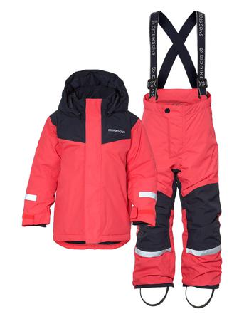 Skare Kids Set Outerwear Coveralls Snow/ski Coveralls & Sets Rosa Didriksons