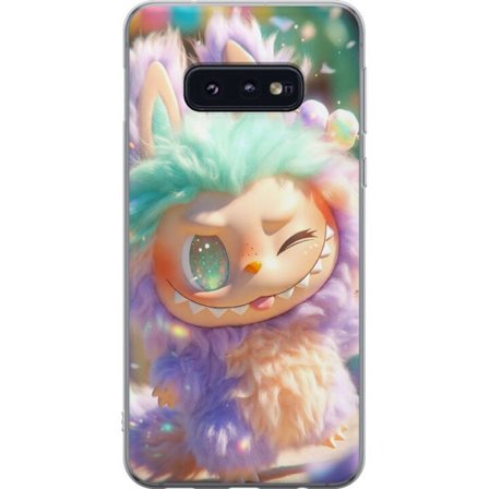 Kompatibel Mobilcover til Samsung Samsung Galaxy S10e Sød fantasy-karakter med fluffy pels, pastelfarver og kawaii-stil, legende illustration til bø