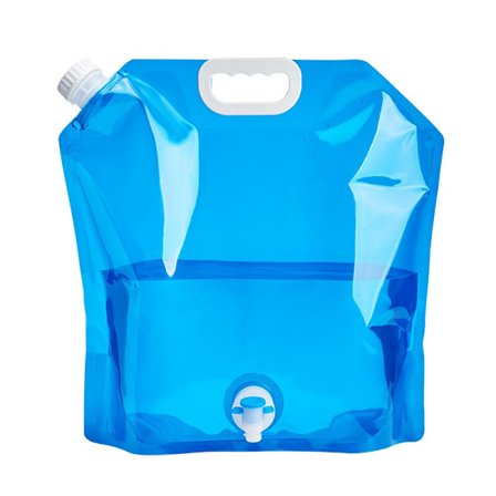5/10L Camping Water Bag Bärbar hopfällbar vatten Buc