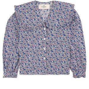 Kids - Les Coyotes De Paris Flowerfield Maeva Blouse 10 Years - Tops - 10 years - Blue - Mädchen