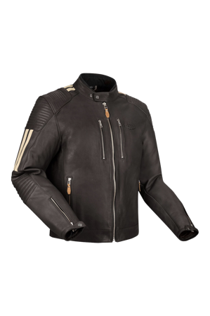 Motorradjacke Segura Orion Braun/Beige XL