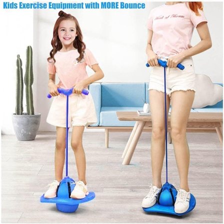 Fitness Hoppebold med håndtag Frø Hop Træningsudstyr Hjælp Høj Balance Platform Hoppebold Udendørs Sportslegetøj_TF_TF