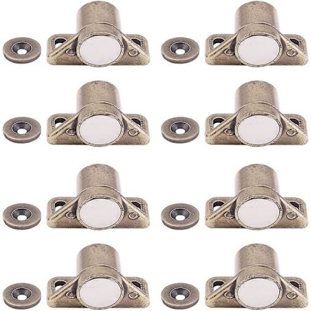8 st Magnetiska skåp- och dörrlås Beslag för skåp