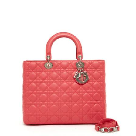 Dior Vintage Pre-owned Håndtaske Pink, Dame Vintage Tasker, Størrelse: ONE Size
