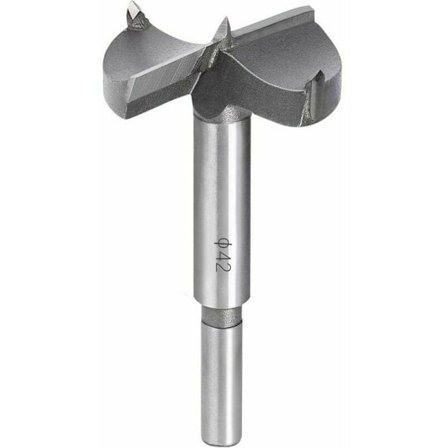 Puuporanterät, 42MM kovametalli puun upotusjyrsin, pallomaisten puuovien, laatikoiden, vanerin asennus, auttaa sinua tekemään nopeasti puhtaita 